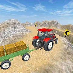 Скачать взлом Tractor Driver 3D Farming Sim (Тракторист 3D Симулятор Фермерства)  [МОД Меню] - полная версия apk на Андроид