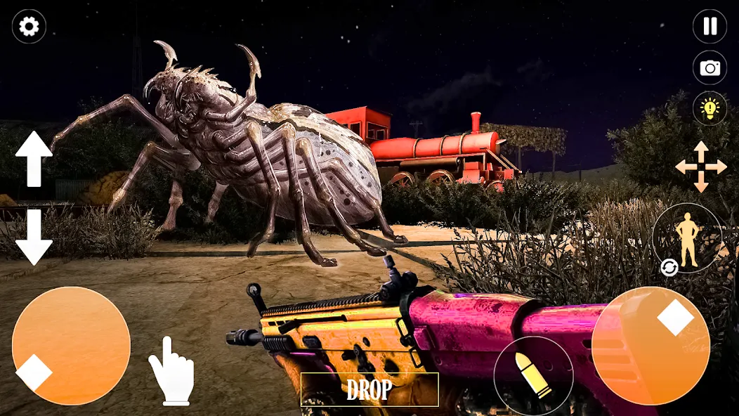 Horror Spider : Scary Train  [МОД Много денег] Screenshot 5