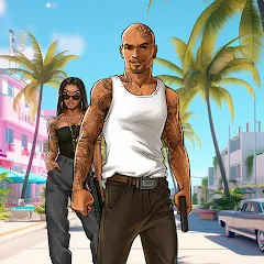 Взломанная The Gang: Street Mafia Wars (Зэ Гэнг)  [МОД Menu] - полная версия apk на Андроид