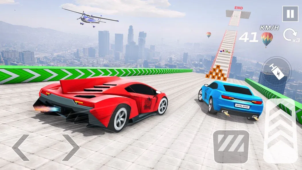 Car Games 3D - GT Car Stunts (ДжиТи Кар Стантс)  [МОД Menu] Screenshot 1