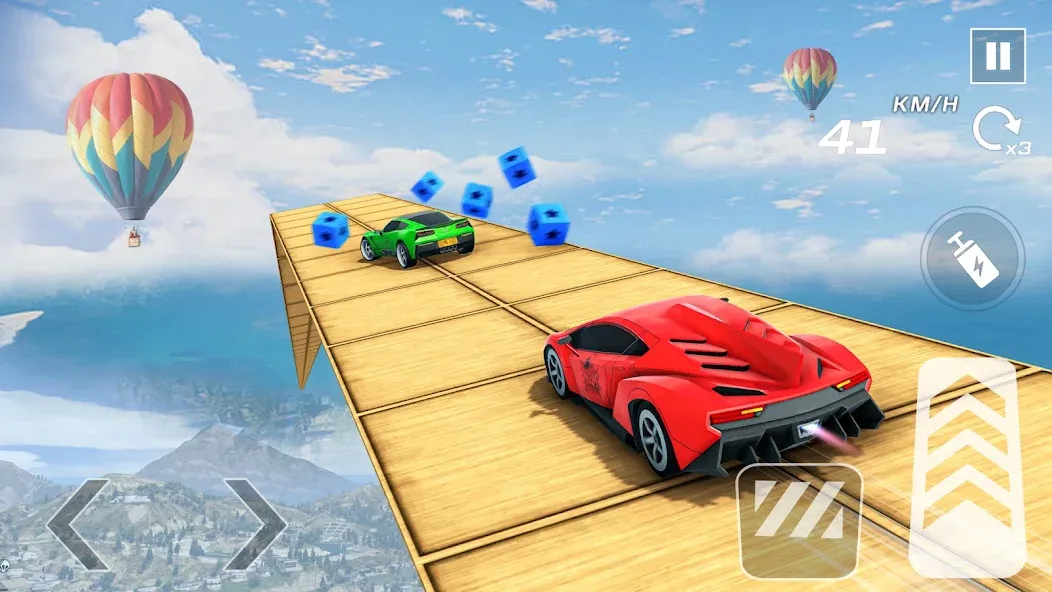 Car Games 3D - GT Car Stunts (ДжиТи Кар Стантс)  [МОД Menu] Screenshot 4