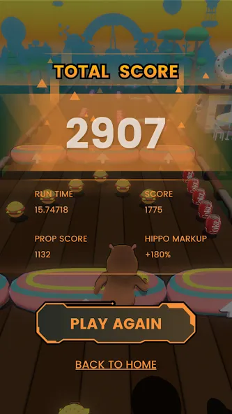 Hippo Dash (Хиппо Дэш)  [МОД Unlocked] Screenshot 4