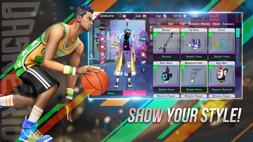 Basketrio - Allstar Streetball (Баскетрио)  [МОД Меню] Screenshot 5