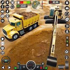 Взлом Construction Games Simulator  [МОД Все открыто] - стабильная версия apk на Андроид