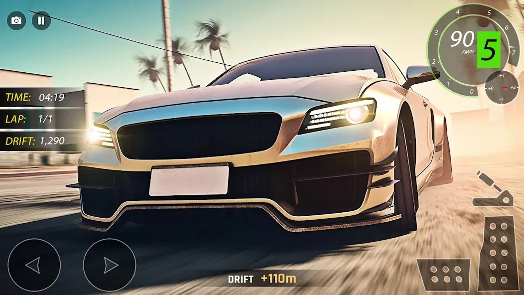 Highway Drifting Racing Games  [МОД Unlocked] Screenshot 2