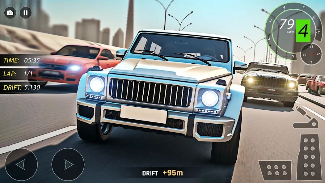 Highway Drifting Racing Games  [МОД Unlocked] Screenshot 4