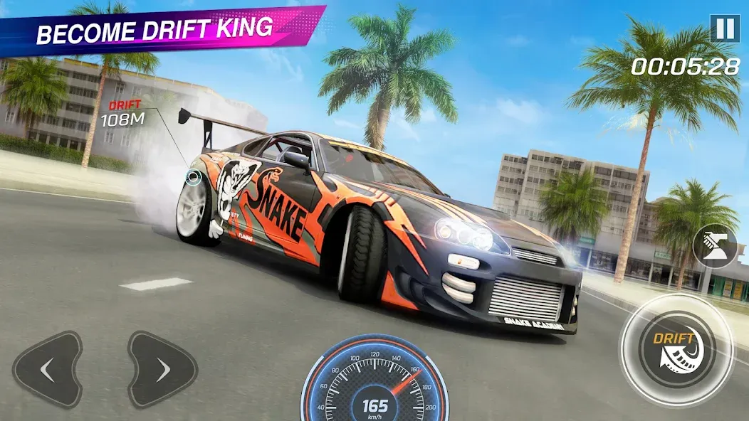 Extreme Car Driving: Car Drift  [МОД Mega Pack] Screenshot 1