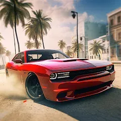 Взломанная Extreme Car Driving: Car Drift  [МОД Mega Pack] - стабильная версия apk на Андроид