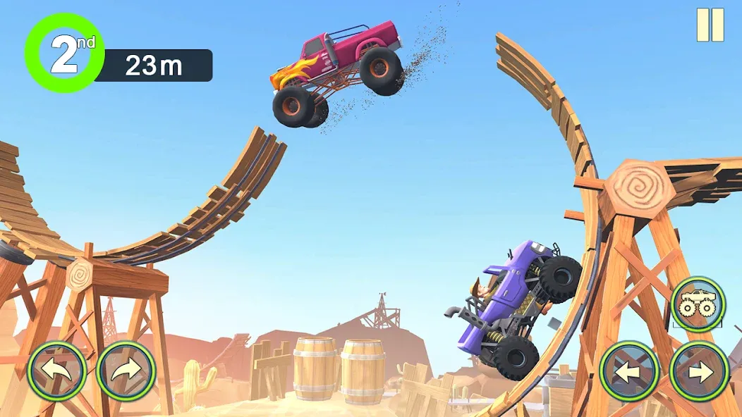 Monster Truck Crush (Монстр Трак Стант)  [МОД Все открыто] Screenshot 5