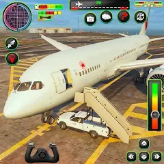 Взломанная Real Flight Sim Airplane Games (Реал Флайт Сим Авиасимуляторы игры на самолеты)  [МОД Бесконечные деньги] - полная версия apk на Андроид