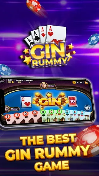 Gin Rummy - Card Game (Джин Рами)  [МОД Меню] Screenshot 5