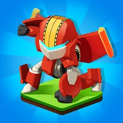 Взлом Merge Plane Robots Idle Empire (Мердж Плейн Роботы)  [МОД Много монет] - стабильная версия apk на Андроид