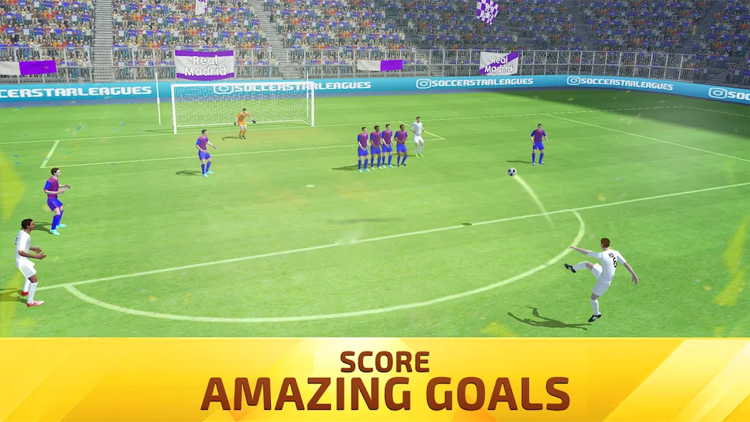 Soccer Star 24 Top Leagues (Футбольная звезда 23 Топ Лиги)  [МОД Бесконечные монеты] Screenshot 1