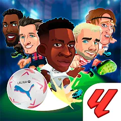 Взломанная LALIGA Head Football 23 SOCCER (Хед Футбол)  [МОД Бесконечные монеты] - стабильная версия apk на Андроид