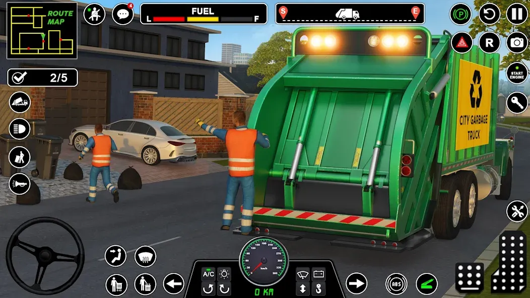 Truck Driving Games Truck Game (Трак Драйвинг игры Трак игра)  [МОД Меню] Screenshot 2