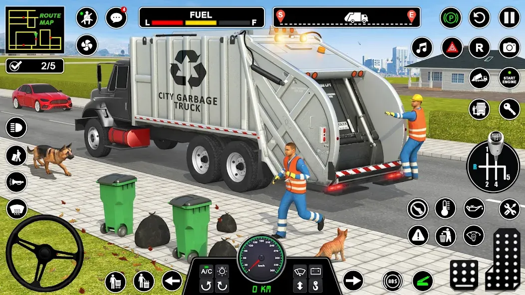 Truck Driving Games Truck Game (Трак Драйвинг игры Трак игра)  [МОД Меню] Screenshot 3