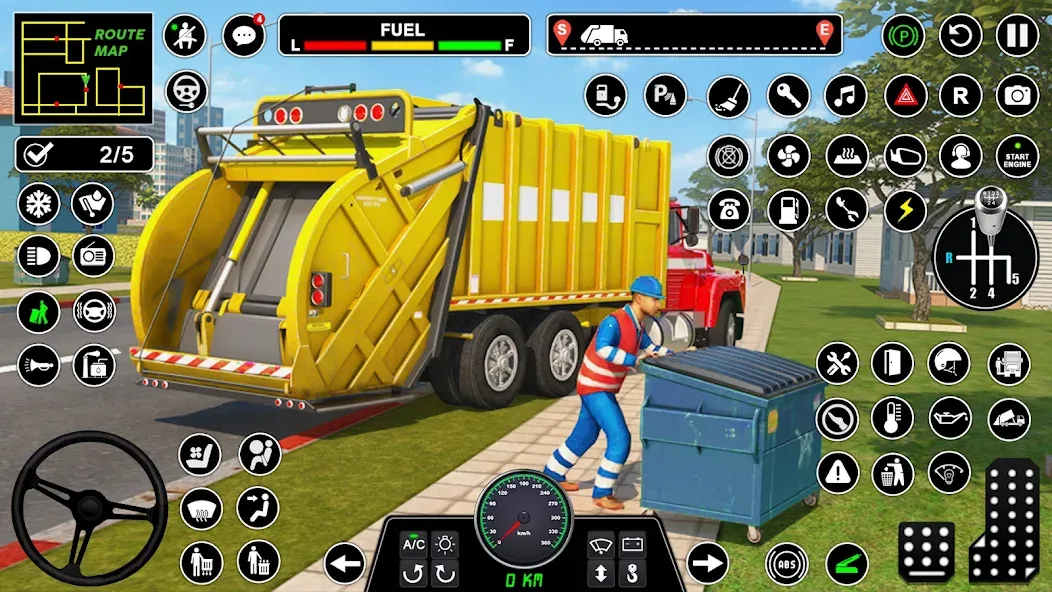 Truck Driving Games Truck Game (Трак Драйвинг игры Трак игра)  [МОД Меню] Screenshot 4