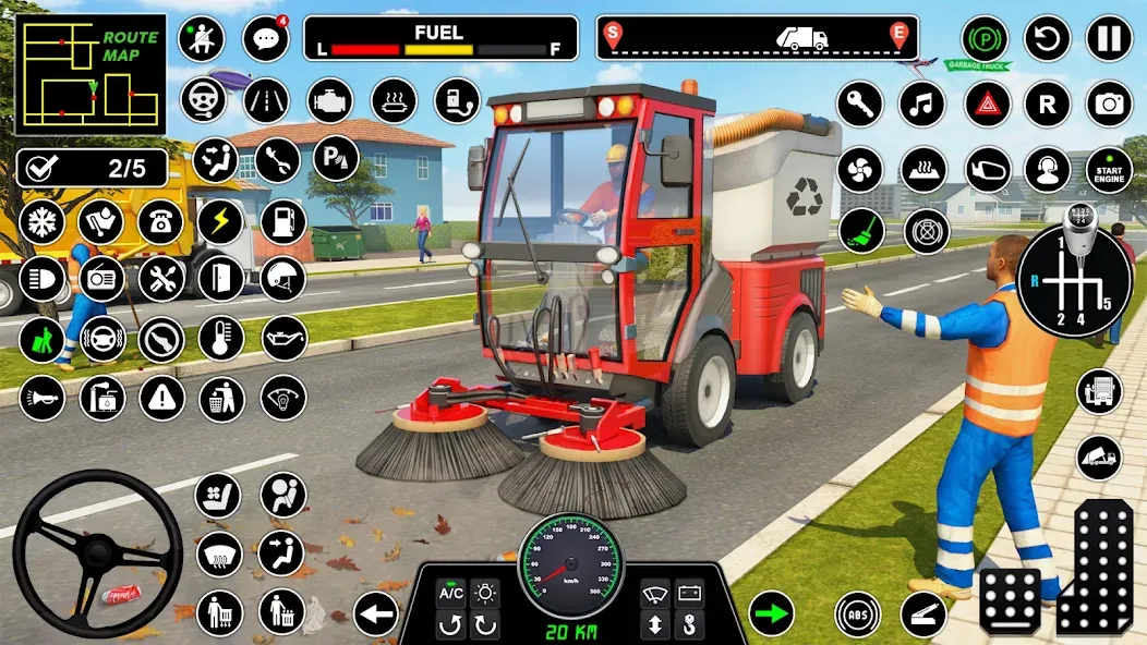 Truck Driving Games Truck Game (Трак Драйвинг игры Трак игра)  [МОД Меню] Screenshot 5