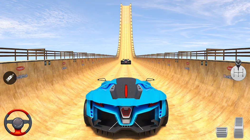 Superhero Car: Mega Ramp Games (Рамп Кар Гейм)  [МОД Unlocked] Screenshot 4