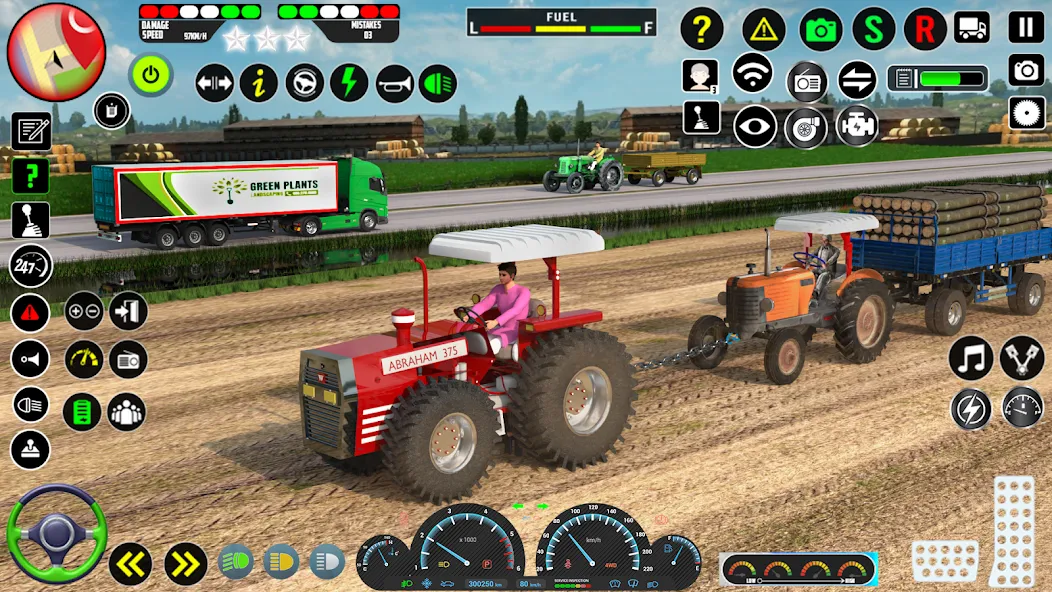 Farming Tractor Game Simulator (Фарминг Трактор Игра Симулятор)  [МОД Много денег] Screenshot 4