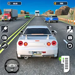 Взлом Real Highway Car Racing Games  [МОД Много денег] - последняя версия apk на Андроид