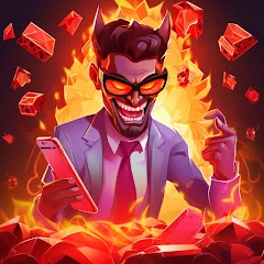 Скачать взломанную Hell: Idle Evil Tycoon Sim (Хелл)  [МОД Меню] - полная версия apk на Андроид