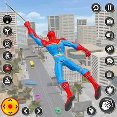 Взлом Spider Rope Hero Spider Games  [МОД Все открыто] - полная версия apk на Андроид