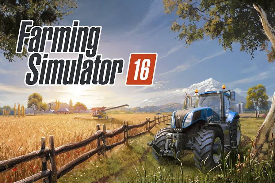 Farming Simulator 16 (Фарминг Симулятор 16)  [МОД Unlocked] Screenshot 1