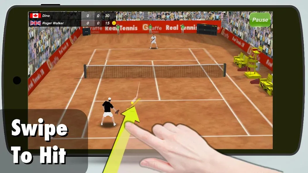 Tennis Champion 3D - Online Sp  [МОД Бесконечные монеты] Screenshot 1