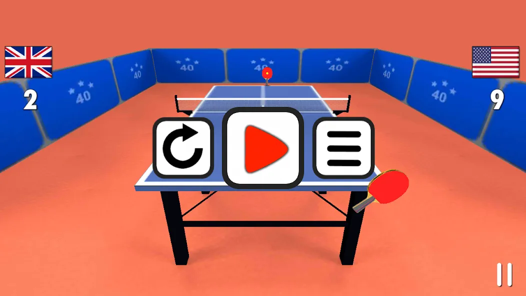 Table Tennis 3D  [МОД Бесконечные деньги] Screenshot 4