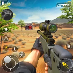 Скачать взлом Fps Shooting Gun War: Gun Game  [МОД Много денег] - последняя версия apk на Андроид