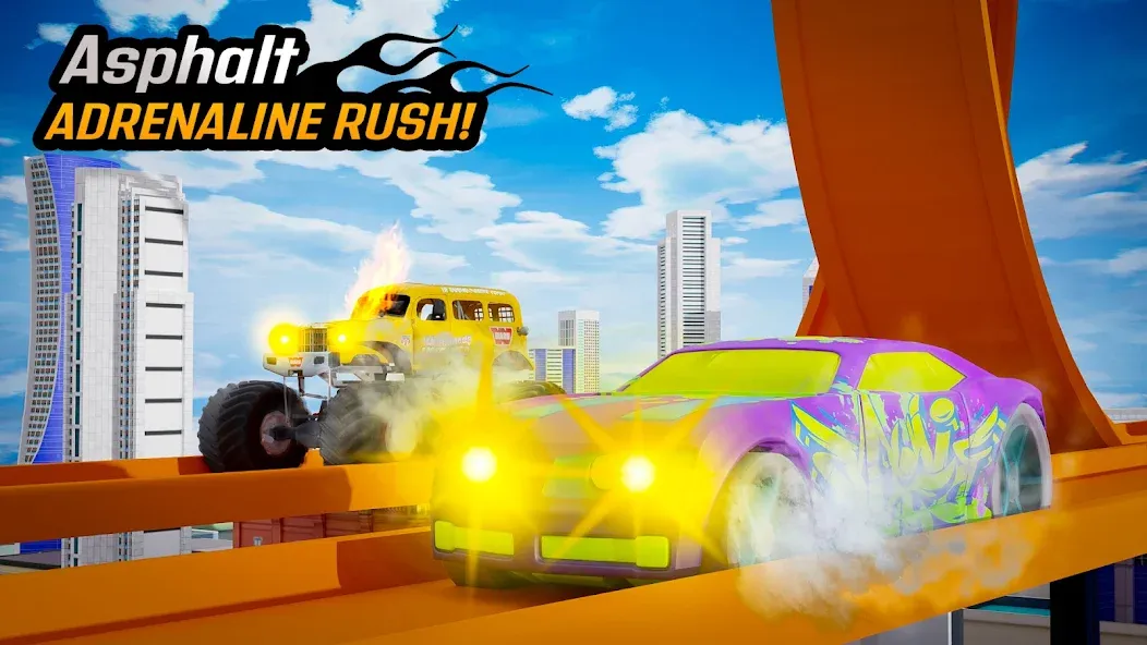 Nano Monster Truck Jam Game  [МОД Menu] Screenshot 3