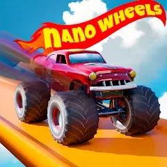 Скачать взломанную Nano Monster Truck Jam Game  [МОД Menu] - стабильная версия apk на Андроид