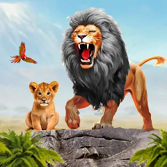 Скачать взломанную Ultimate Lion Simulator Game (Лайон Симулятор)  [МОД Меню] - стабильная версия apk на Андроид