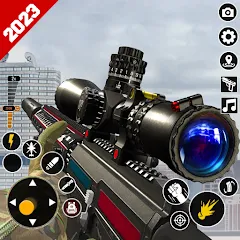 Скачать взлом Sniper Gun Shooting game (ИГИ Снайпер Оружие Стрелялки Игры)  [МОД Бесконечные деньги] - последняя версия apk на Андроид