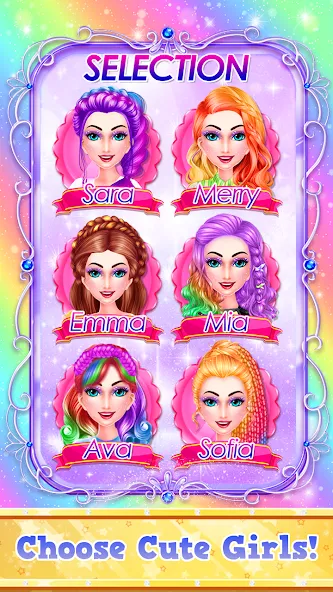 Fashion Braid Hairstyles Salon  [МОД Menu] Screenshot 2