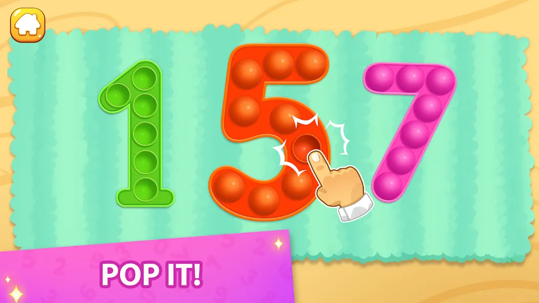 Numbers for kid Learn to count  [МОД Много монет] Screenshot 1