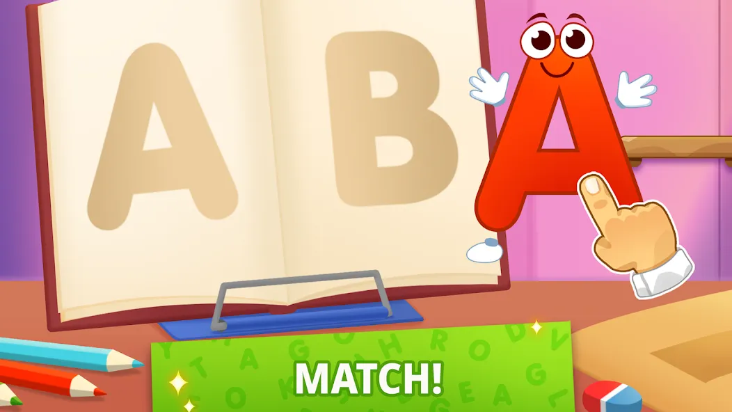 ABC kids! Alphabet, letters  [МОД Много денег] Screenshot 2