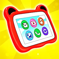 Взломанная Babyphone & tablet: baby games  [МОД Mega Pack] - полная версия apk на Андроид