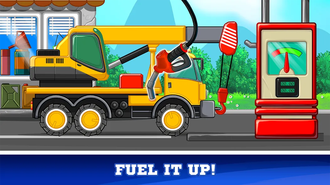 Kids Cars Games build a truck  [МОД Бесконечные монеты] Screenshot 4