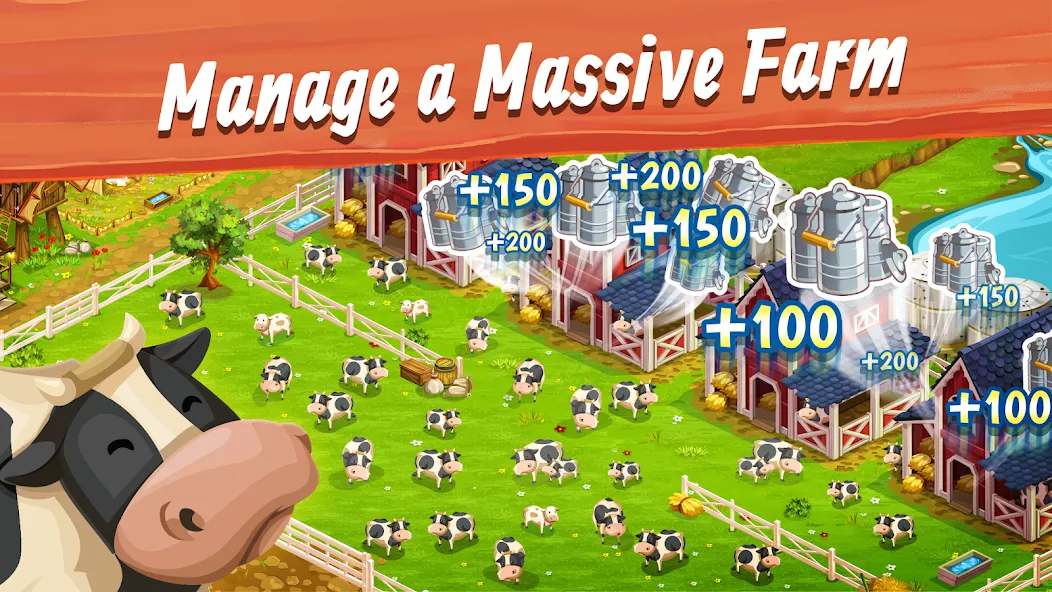 Big Farm: Mobile Harvest (Биг Фарм)  [МОД Много денег] Screenshot 3