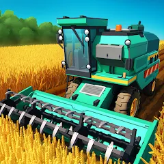 Взломанная Big Farm: Mobile Harvest (Биг Фарм)  [МОД Много денег] - стабильная версия apk на Андроид