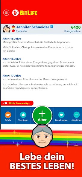 BitLife DE - Lebenssimulation (Битлайф ДЕ)  [МОД Menu] Screenshot 4