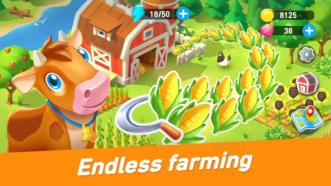 Goodville: Farm Game Adventure (Гудвилль)  [МОД Бесконечные деньги] Screenshot 4