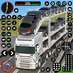 Скачать взломанную Car Transport - Truck Games 3D  [МОД Unlocked] - полная версия apk на Андроид