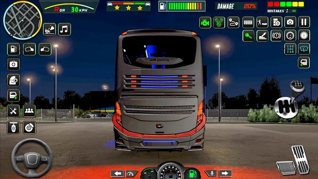 Public Coach Bus Driving Game (Паблик Коуч Бас Драйвинг Гейм)  [МОД Меню] Screenshot 5