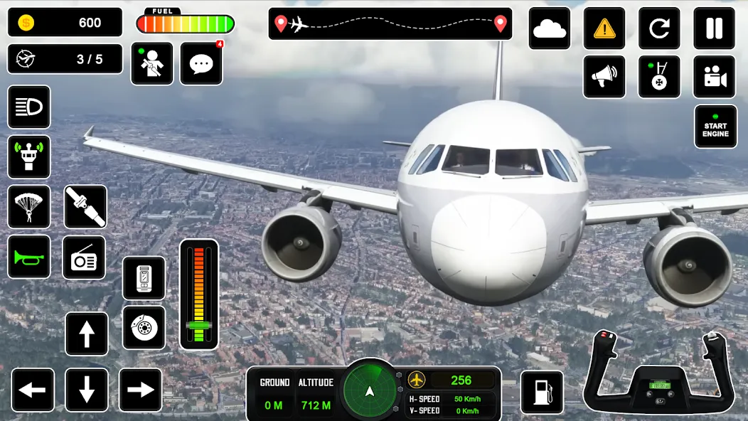 Pilot Simulator: Airplane Game  [МОД Unlimited Money] Screenshot 2