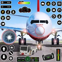 Взлом Pilot Simulator: Airplane Game  [МОД Unlimited Money] - полная версия apk на Андроид