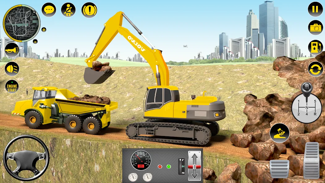 Builder City Construction Game (ткман Городское Строительство)  [МОД Menu] Screenshot 3