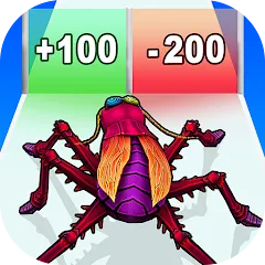 Скачать взломанную Insect Run - Spider Evolution (Инсект Эволюшн Ран)  [МОД Много денег] - полная версия apk на Андроид